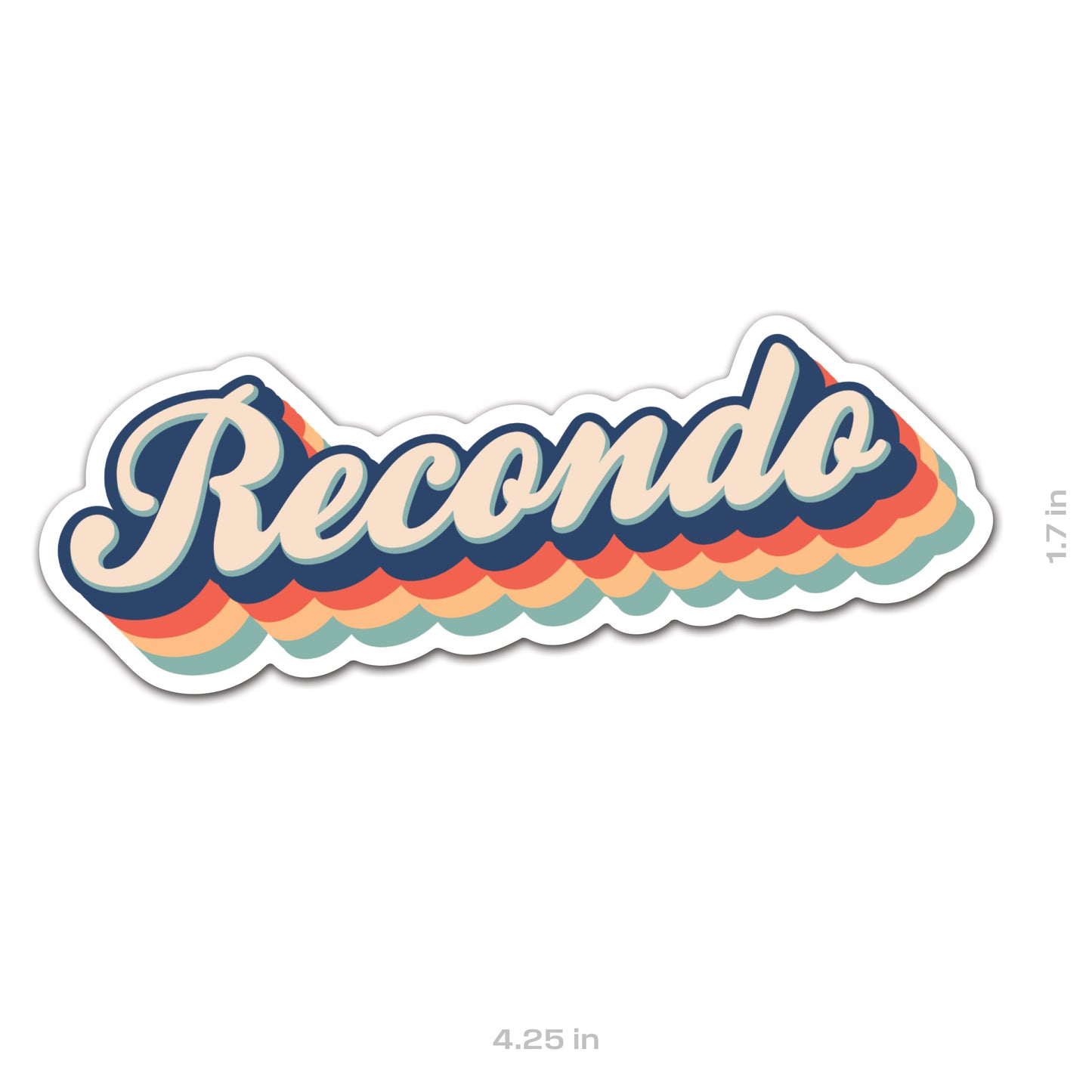 Recondo Retro Sticker