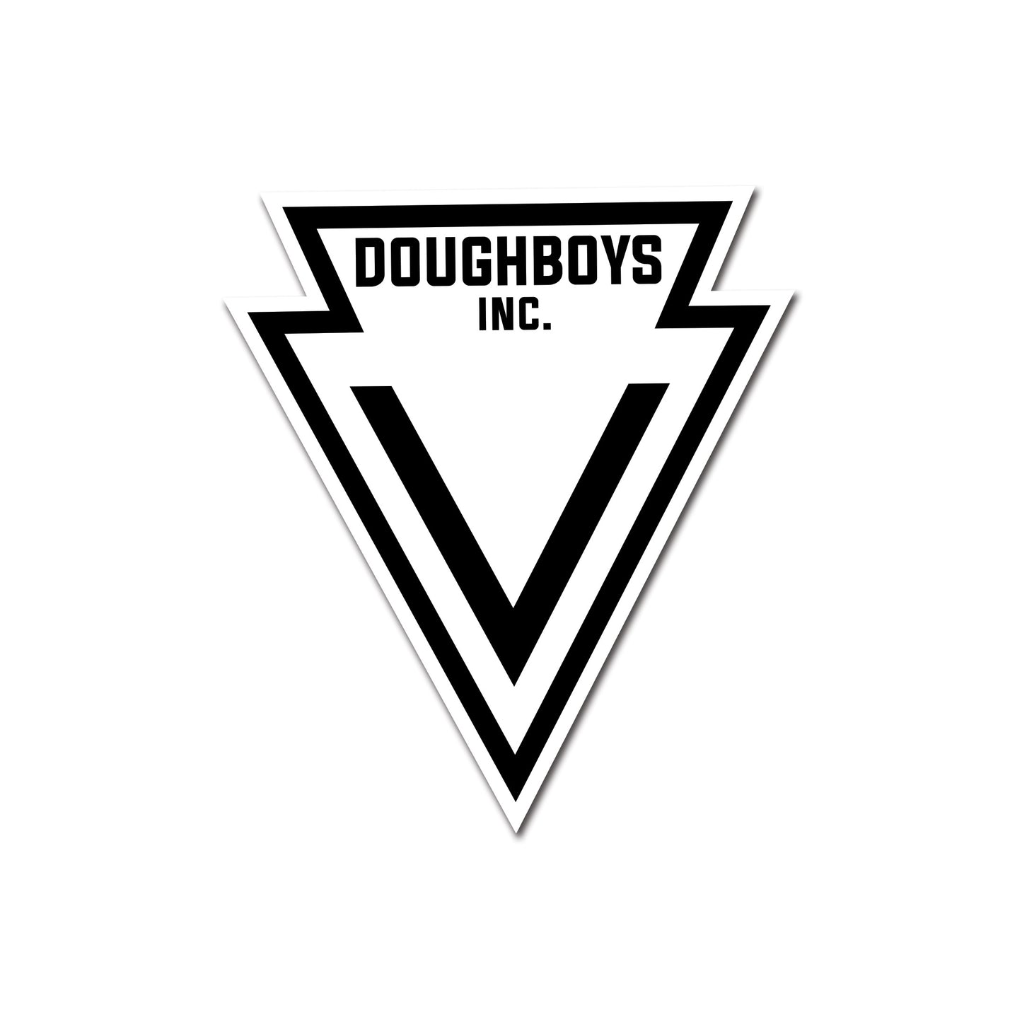 Doughboys Inc. Arrowhead Sticker